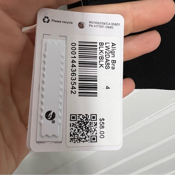 ** Lululemon Align Bra black - Picture 4 of 5
